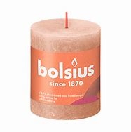 BOLSIUS RUSTIEK STOMPKAARS 80/68 - CREAMY CARAMEL ()
